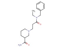 1-{3-[benzyl(ethyl)amino]-3-oxopropyl}piperidine-3-carboxamide