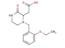 [1-(2-ethoxybenzyl)-3-oxo-2-piperazinyl]acetic acid