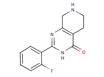 2-(2-fluorophenyl)-5,6,7,8-tetrahydropyrido[3,4-d]pyrimidin-4(3H)-one hydrochloride