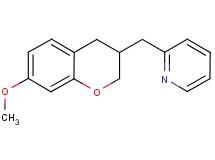 2-[(7-methoxy-3,4-dihydro-2H-chromen-3-yl)methyl]pyridine