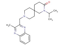 2-isopropyl-9-[(3-methylquinoxalin-2-yl)methyl]-2,9-diazaspiro[5.5]undecan-3-one