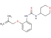 N-{2-[(2-methylprop-2-en-1-yl)oxy]phenyl}-N'-(tetrahydro-2H-pyran-4-yl)urea