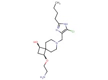 rel-(1R,3S)-3-(2-aminoethoxy)-7-[(2-butyl-5-chloro-1H-imidazol-4-yl)methyl]-7-azaspiro[3.5]nonan-1-ol dihydrochloride