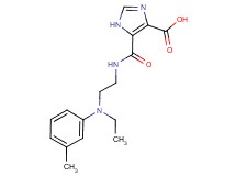5-[({2-[ethyl(3-methylphenyl)amino]ethyl}amino)carbonyl]-1H-imidazole-4-carboxylic acid
