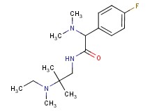 2-(dimethylamino)-N-{2-[ethyl(methyl)amino]-2-methylpropyl}-2-(4-fluorophenyl)acetamide