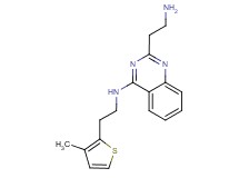 2-(2-aminoethyl)-N-[2-(3-methyl-2-thienyl)ethyl]-4-quinazolinamine dihydrochloride