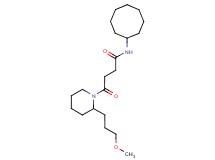 N-cyclooctyl-4-[2-(3-methoxypropyl)piperidin-1-yl]-4-oxobutanamide