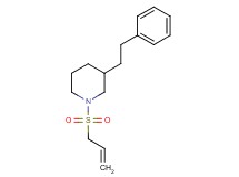 1-(allylsulfonyl)-3-(2-phenylethyl)piperidine