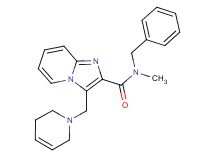 N-benzyl-3-(3,6-dihydropyridin-1(2H)-ylmethyl)-N-methylimidazo[1,2-a]pyridine-2-carboxamide