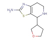 4-(tetrahydro-3-furanyl)-4,5,6,7-tetrahydro[1,3]thiazolo[5,4-c]pyridin-2-amine