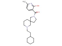 3-{[7-(2-cyclohexylethyl)-2,7-diazaspiro[4.5]dec-2-yl]carbonyl}-6-methyl-2-pyridinol