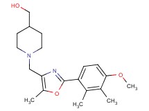 (1-{[2-(4-methoxy-2,3-dimethylphenyl)-5-methyl-1,3-oxazol-4-yl]methyl}piperidin-4-yl)methanol