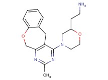 2-[4-(2-methyl-5,11-dihydro[1]benzoxepino[3,4-d]pyrimidin-4-yl)morpholin-2-yl]ethanamine