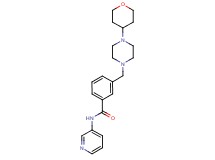 N-pyridin-3-yl-3-{[4-(tetrahydro-2H-pyran-4-yl)piperazin-1-yl]methyl}benzamide