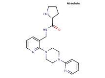N-{[2-(4-pyridin-2-ylpiperazin-1-yl)pyridin-3-yl]methyl}-D-prolinamide