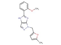 5-(2-methoxyphenyl)-1-[(5-methyl-2-furyl)methyl]-1,4-dihydroimidazo[4,5-c]pyrazole