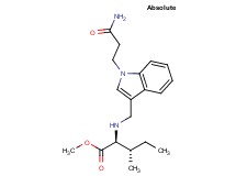 methyl (2S,3S)-2-({[1-(3-amino-3-oxopropyl)-1H-indol-3-yl]methyl}amino)-3-methylpentanoate