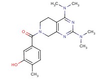 5-{[2,4-bis(dimethylamino)-5,8-dihydropyrido[3,4-d]pyrimidin-7(6H)-yl]carbonyl}-2-methylphenol