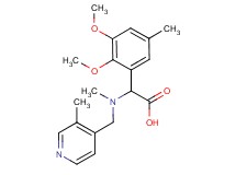 (2,3-dimethoxy-5-methylphenyl){methyl[(3-methylpyridin-4-yl)methyl]amino}acetic acid