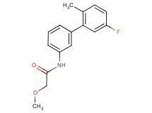 N-(5'-fluoro-2'-methylbiphenyl-3-yl)-2-methoxyacetamide