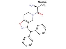 (2S)-1-[3-(diphenylmethyl)-6,7-dihydroisoxazolo[4,5-c]pyridin-5(4H)-yl]-1-oxopropan-2-amine