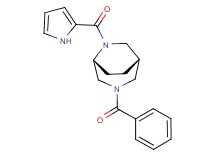 (1S*,5R*)-3-benzoyl-6-(1H-pyrrol-2-ylcarbonyl)-3,6-diazabicyclo[3.2.2]nonane