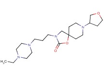 3-[3-(4-ethylpiperazin-1-yl)propyl]-8-(tetrahydrofuran-3-yl)-1-oxa-3,8-diazaspiro[4.5]decan-2-one