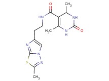 4,6-dimethyl-N-[2-(2-methylimidazo[2,1-b][1,3,4]thiadiazol-6-yl)ethyl]-2-oxo-1,2,3,4-tetrahydropyrimidine-5-carboxamide