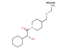 (1R)-1-cyclohexyl-2-[4-(ethoxymethyl)piperidin-1-yl]-2-oxoethanol