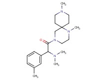 2-(1,9-dimethyl-1,4,9-triazaspiro[5.5]undec-4-yl)-N,N-dimethyl-1-(3-methylphenyl)-2-oxoethanamine