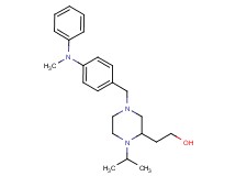 2-(1-isopropyl-4-{4-[methyl(phenyl)amino]benzyl}-2-piperazinyl)ethanol