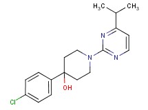 4-(4-chlorophenyl)-1-(4-isopropylpyrimidin-2-yl)piperidin-4-ol