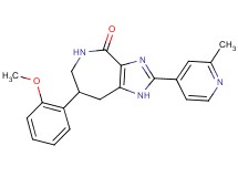 7-(2-methoxyphenyl)-2-(2-methylpyridin-4-yl)-5,6,7,8-tetrahydroimidazo[4,5-c]azepin-4(1H)-one
