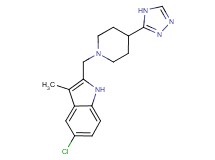 5-chloro-3-methyl-2-{[4-(4H-1,2,4-triazol-3-yl)piperidin-1-yl]methyl}-1H-indole