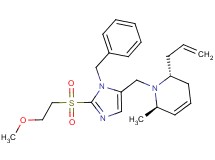 (2R*,6R*)-2-allyl-1-({1-benzyl-2-[(2-methoxyethyl)sulfonyl]-1H-imidazol-5-yl}methyl)-6-methyl-1,2,3,6-tetrahydropyridine