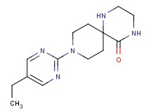 9-(5-ethylpyrimidin-2-yl)-1,4,9-triazaspiro[5.5]undecan-5-one