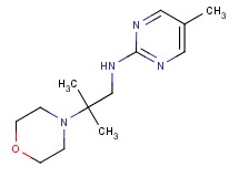 5-methyl-N-(2-methyl-2-morpholin-4-ylpropyl)pyrimidin-2-amine