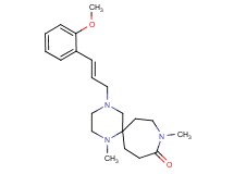 4-[(2E)-3-(2-methoxyphenyl)-2-propen-1-yl]-1,9-dimethyl-1,4,9-triazaspiro[5.6]dodecan-10-one