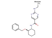 N-[(1R,2R)-2-(benzyloxy)cyclohexyl]-2-(ethylamino)-5-pyrimidinecarboxamide
