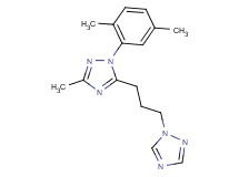 1-(2,5-dimethylphenyl)-3-methyl-5-[3-(1H-1,2,4-triazol-1-yl)propyl]-1H-1,2,4-triazole