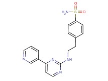 4-(2-{[4-(3-pyridinyl)-2-pyrimidinyl]amino}ethyl)benzenesulfonamide