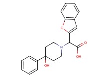 1-benzofuran-2-yl(4-hydroxy-4-phenylpiperidin-1-yl)acetic acid