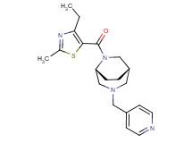 (1S*,5R*)-6-[(4-ethyl-2-methyl-1,3-thiazol-5-yl)carbonyl]-3-(4-pyridinylmethyl)-3,6-diazabicyclo[3.2.2]nonane