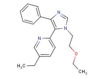 2-[1-(2-ethoxyethyl)-4-phenyl-1H-imidazol-5-yl]-5-ethylpyridine