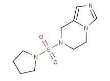 7-(pyrrolidin-1-ylsulfonyl)-5,6,7,8-tetrahydroimidazo[1,5-a]pyrazine