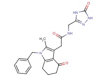 2-(1-benzyl-2-methyl-4-oxo-4,5,6,7-tetrahydro-1H-indol-3-yl)-N-[(5-oxo-4,5-dihydro-1H-1,2,4-triazol-3-yl)methyl]acetamide