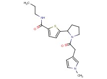 5-{1-[(1-methyl-1H-pyrrol-3-yl)acetyl]-2-pyrrolidinyl}-N-propyl-2-thiophenecarboxamide