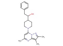 2-phenyl-1-[1-(2,3,5-trimethylpyrazolo[1,5-a]pyrimidin-7-yl)piperidin-4-yl]ethanol