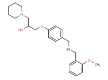 1-(4-{[(2-methoxybenzyl)amino]methyl}phenoxy)-3-(1-piperidinyl)-2-propanol