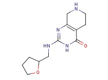 2-[(tetrahydro-2-furanylmethyl)amino]-5,6,7,8-tetrahydropyrido[3,4-d]pyrimidin-4(3H)-one hydrochloride